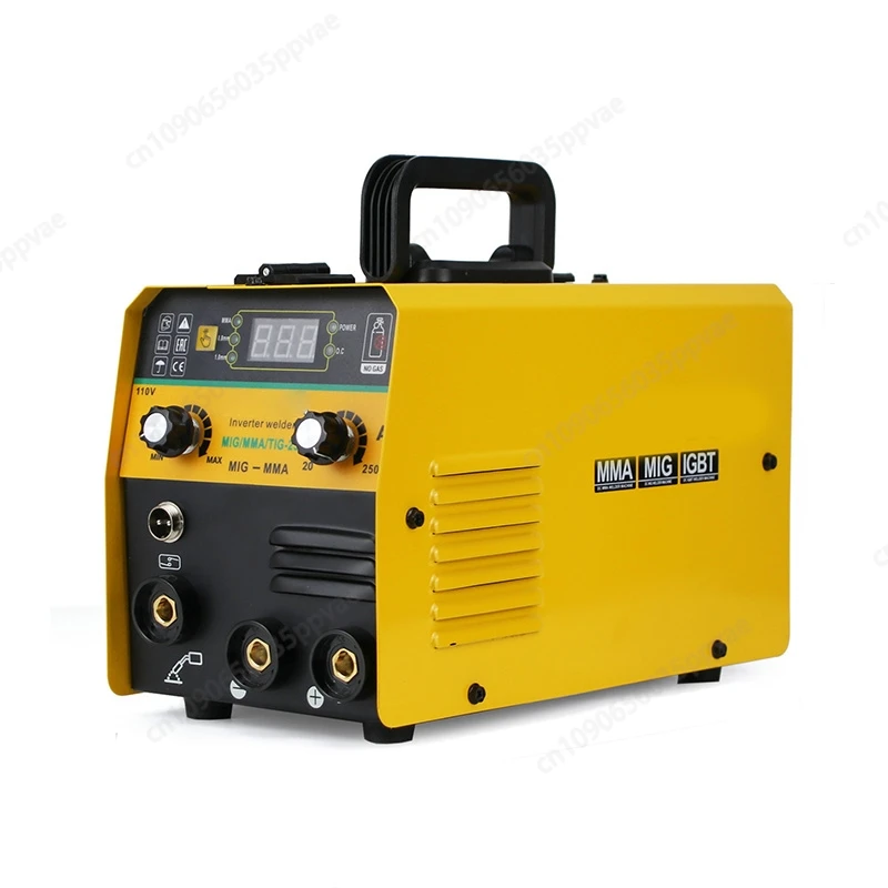110V Dual Voltage Gasless MIG Welder 3 In 1 Portable Welding Machine 120A For Home Garage DIY Auto Repair Lightweight Design