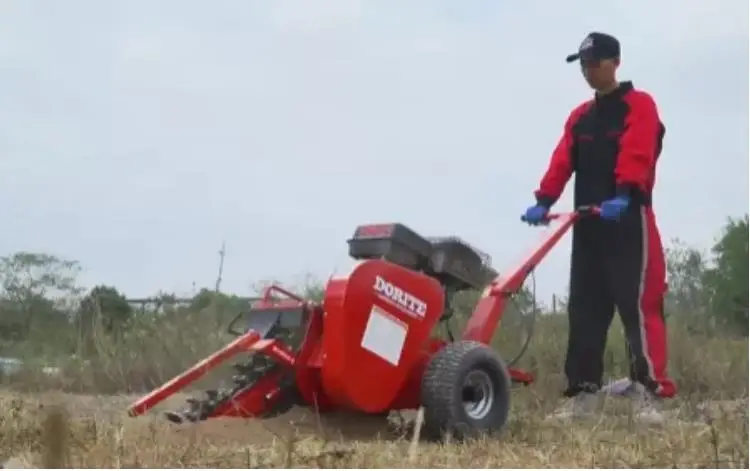 K-MAXPOWER DR-TR-15 Professional Agricultural Ditching Mini Trenchers  Mini Trencher Digging Trencher