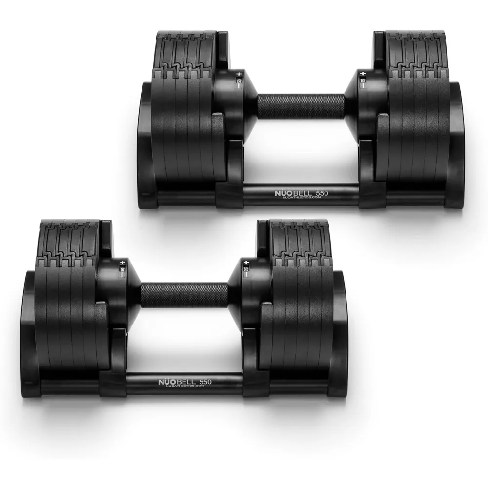 

Adjustable Dumbbell Set, 5-50 LB or 5-80 LB, Easy Twist 2024-25 Model, All-In-One Weights Set (Pair) for Home