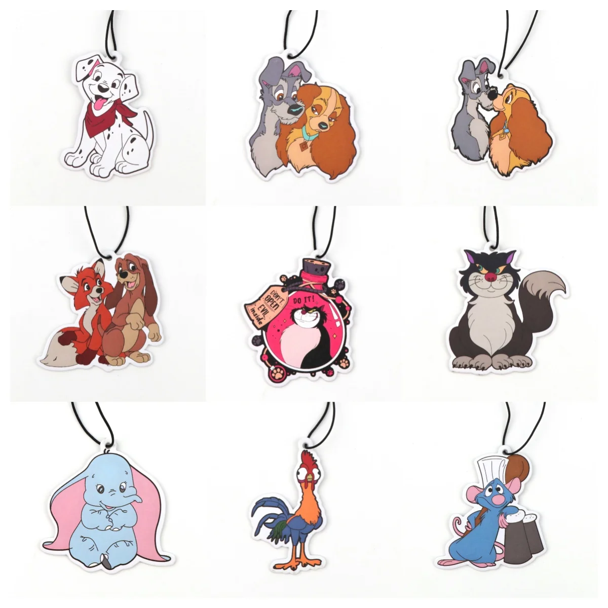 

Мультяшный животный узор, автомобильные таблетки для ароматерапии, освежитель воздуха, украшение, подвеска для спальни, офиса, прикроватная тумбочка