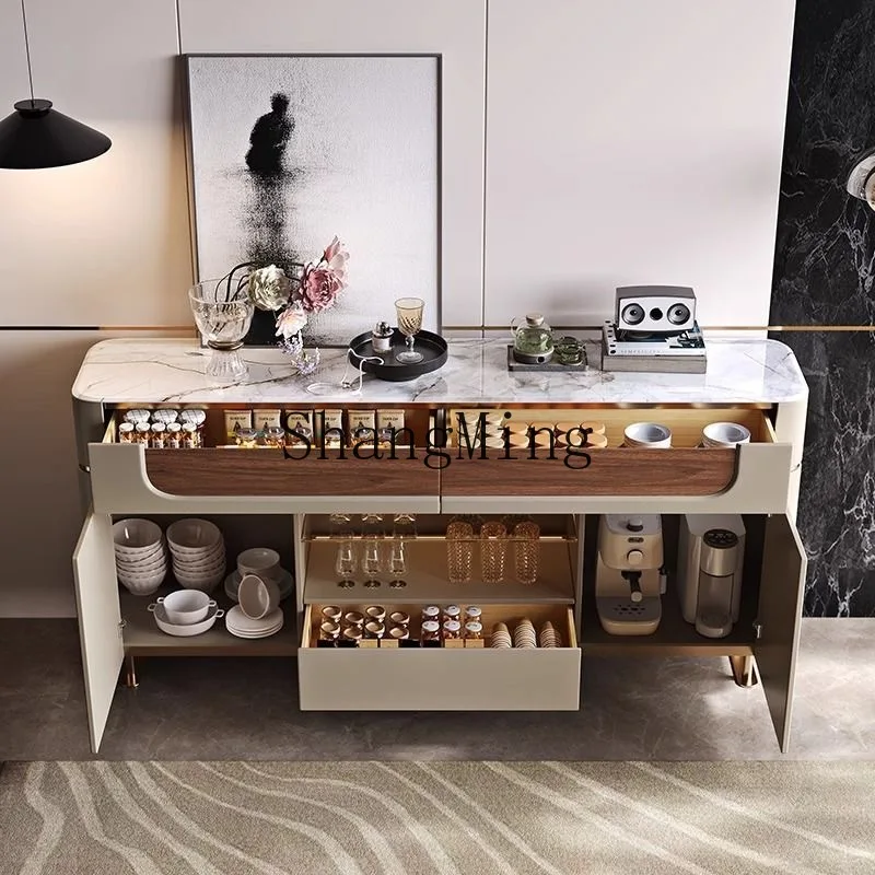 

SM light luxury entrance cabinet modern simple living room dining side storage tea cabinet aisle decorative cabinet
