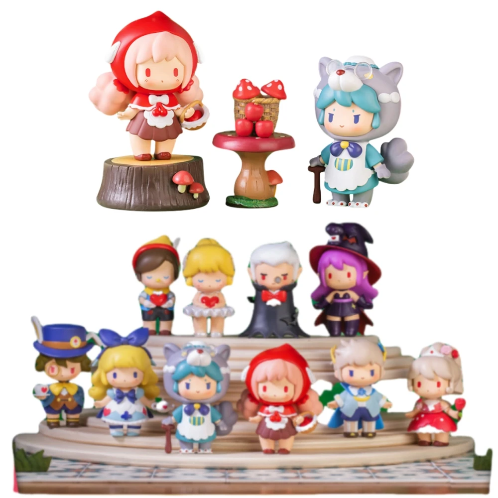 

Genuine Mini World Confession Forest Blind Box Tide Play Hand Puppet Doll Doll Birthday Gift Doll Doll Desktop Ornaments
