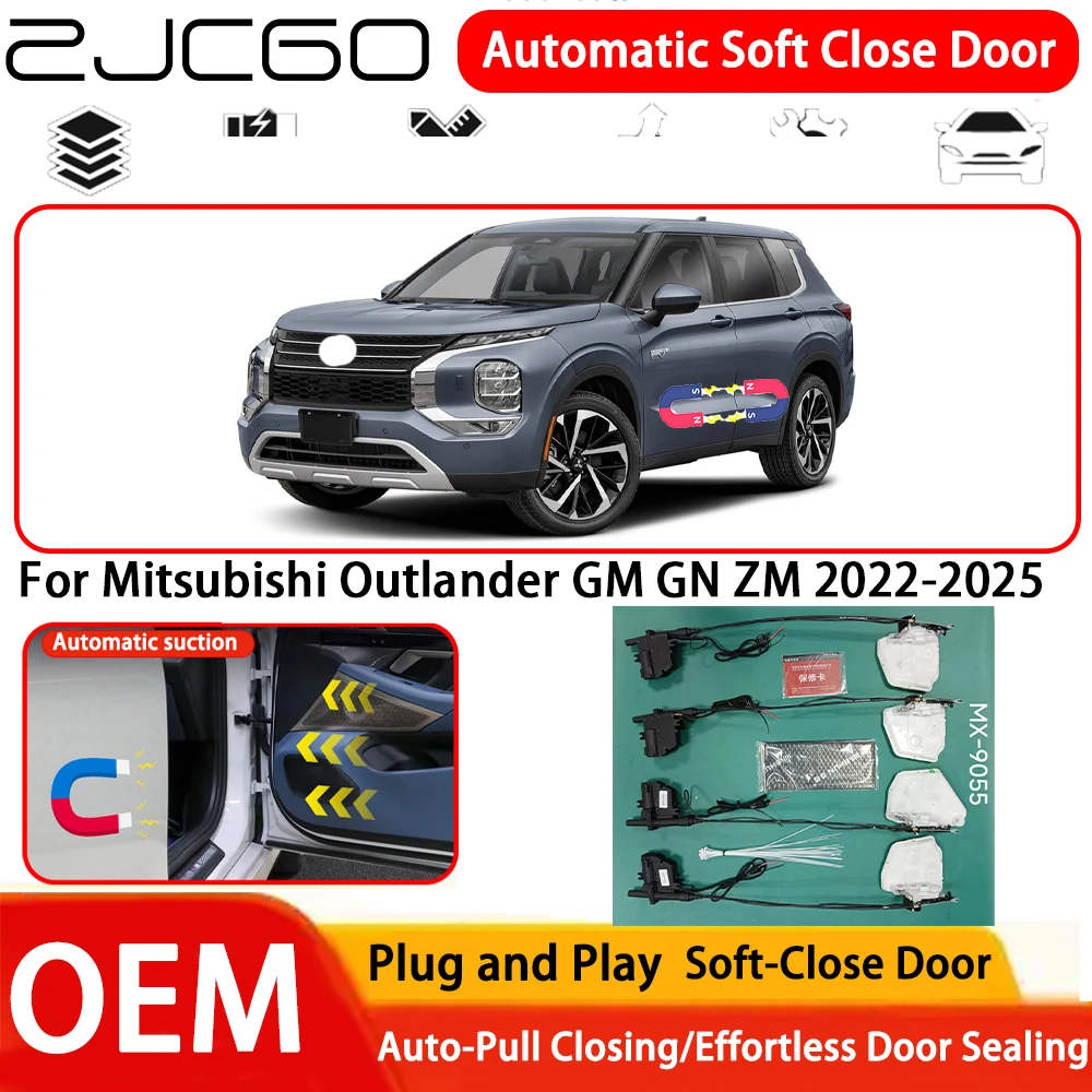 

﻿ Система автоматического мягкого закрывания дверей (Soft Close) для Mitsubishi Outlander GM GN ZM 2022-2025, OEM, Plug and Play