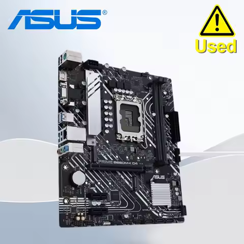 ASUS PRIME B660M-K D4 2&times;DDR4 64GB DDR4 1 x PCIe 4.0/3.0 x16 LGA 1700 2&times;M.2 4&times;SATA III