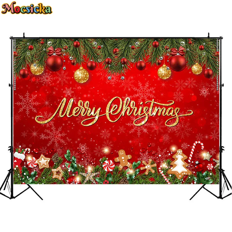 عيد ميلاد سعيد خلفية الاطفال عيد ميلاد التصوير الدعامة الأحمر عيد الميلاد ندفة الثلج الحلوى الأسرة صورة صور خلفية التقاط الصور