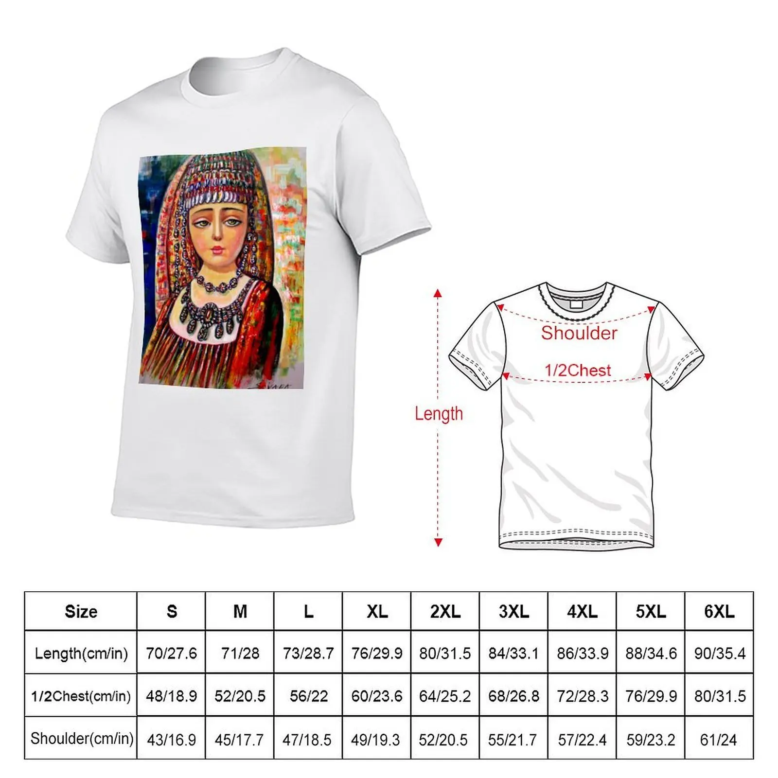 The Armenian Girl T-Shirt man t shirt cotton t shirts with prints man t shirts for men casual
