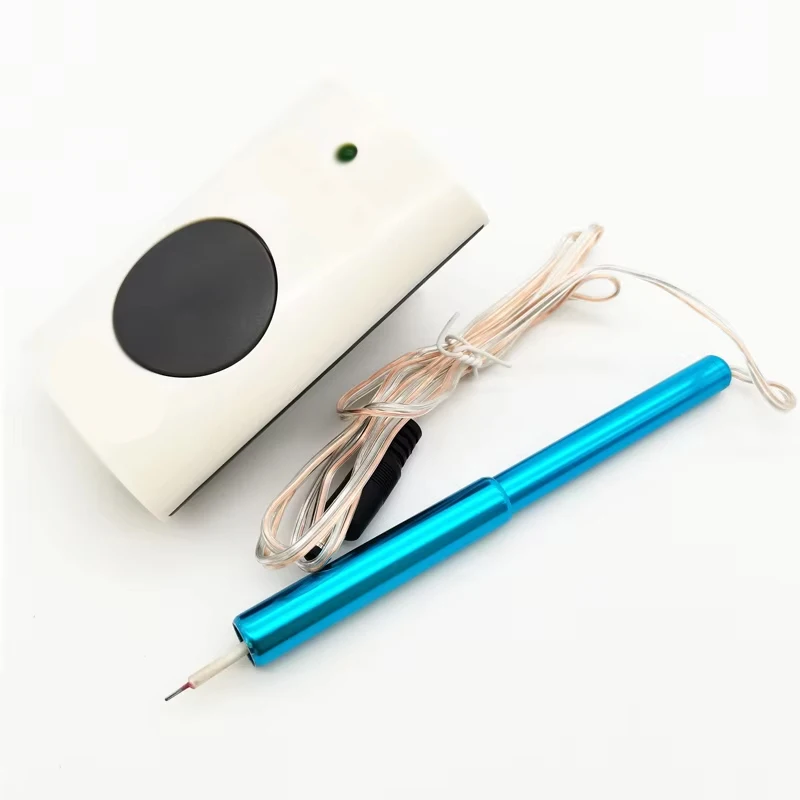 Hand Craft Tool Thread Burner Iron for Leather Threader Wax Thread & Textile Sewing Thread Burning,Jewelry Mold Wax Welding DIY