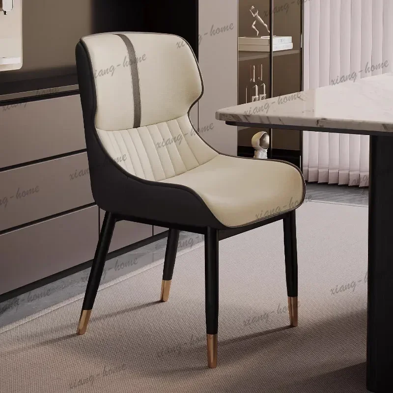Factory Direct Light Luxury Dining Chairs Restaurant Nordic Designer Modern Chairs Italian Dining Room Furniture Sillas Para Com