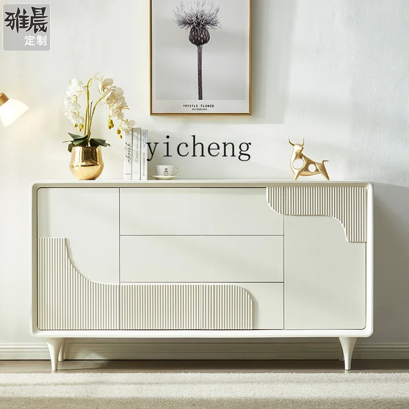 

TV decorative cabinet, living room against the wall storage, dining side cabinet, light luxury entrance cabinet