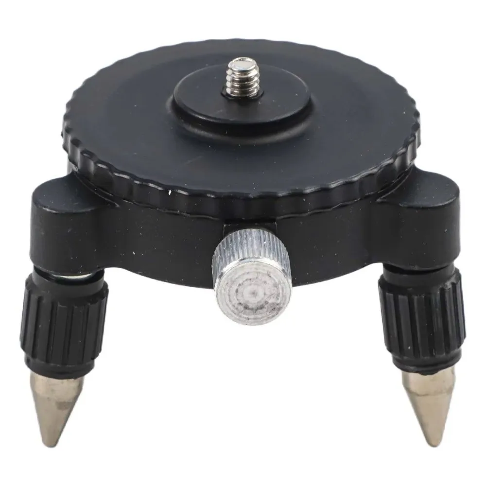 Fine Adjust Level Base 3 Foot Support Universal Fit Laser Bracket Rotary Dial Screw Mount Laser Holder Construction Job