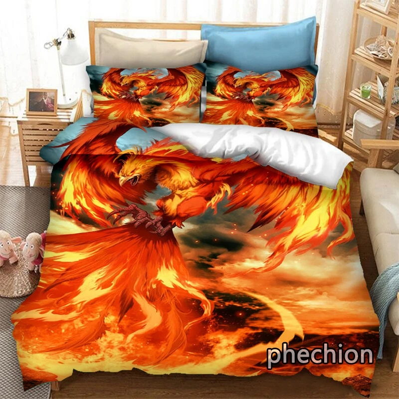 

Комплект постельного белья phechion Phoenix с 3D принтом, пододеяльники, наволочки, слитное одеяло, Комплект постельного белья s, постельное белье, постельное белье K286