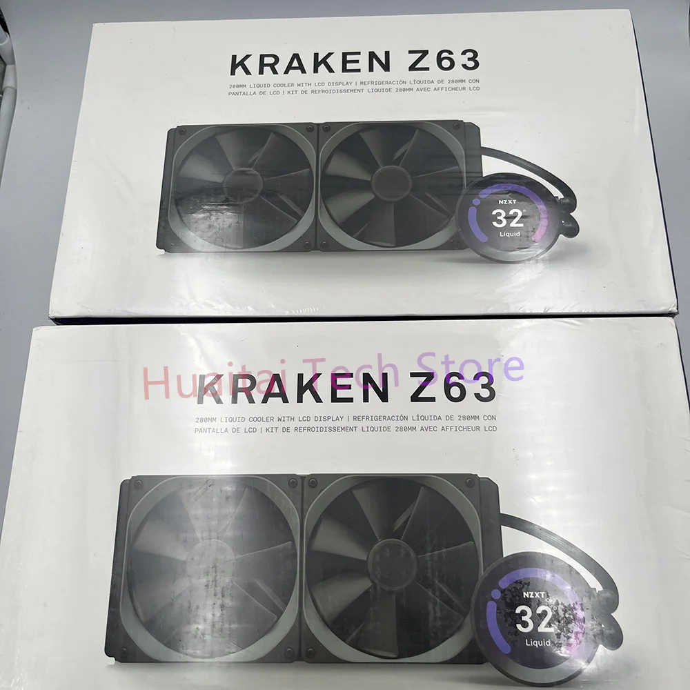 1PCS For NZXT Water Cooling Radiator + Water Cooling Head Kraken Z63