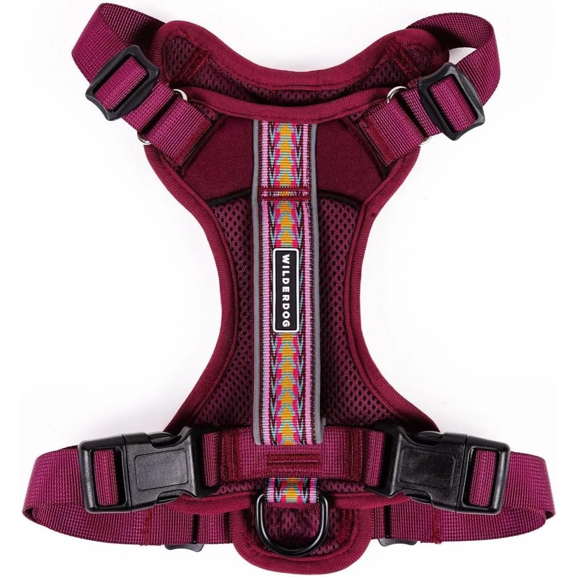 

Lightweight Dog Harness with Reflective Straps for Hiking & Walking, Medium