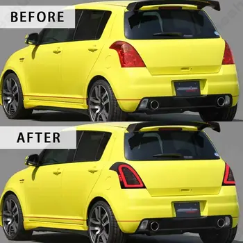 Pár LED zadních světel pro Suzuki Swift 2006 2007 2008 2009-2016 Zadní světlo Zadní světlo Brzdové světlo Mlhové směrové světlo Sestava 12 nejlepší prodej Zadní světlo Suzuki Swift - №1