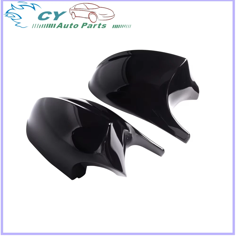 

Suitable for BMW E90 E92 Pre Old 2005-2008 Reverse Mirror Bright Black Cow Horn Mirror Shell Shell Mirror Cover