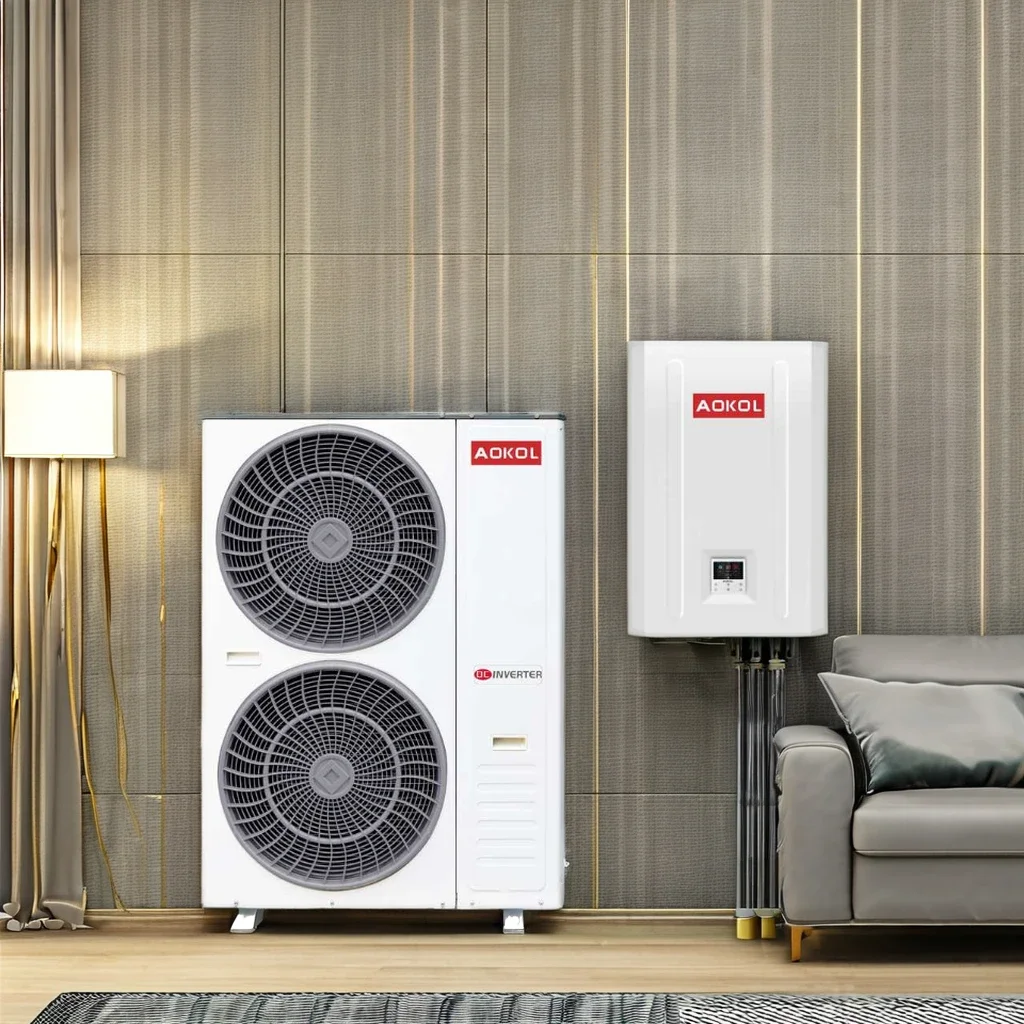 【Oferta】Nueva Bomba de Calor de Energía A+++ de Fabricación China, Bombas de Calor Aire-Agua R32 de 30kW, Bomba de Calor EVI Inverter DC para China y Europa, Tipo Split S