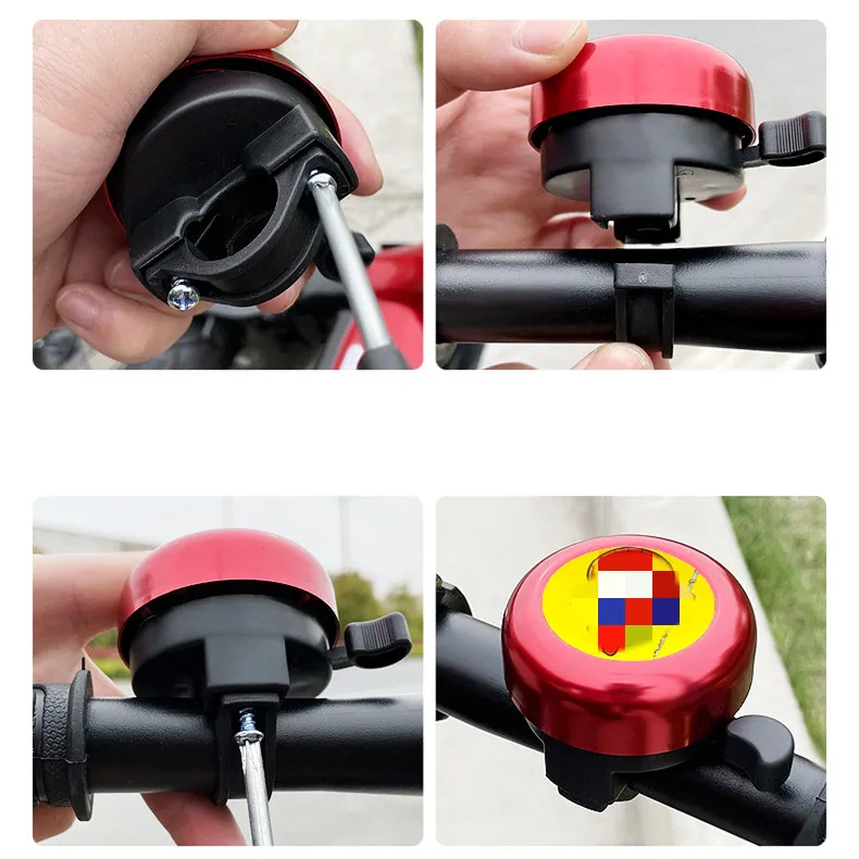 Pokemon Pikachu Bicycle Bell Kids MTB Bike Metal Warning Alarm Cycling Handlebar Bell Ring Bicycle Horn Cycling Accessories Gift