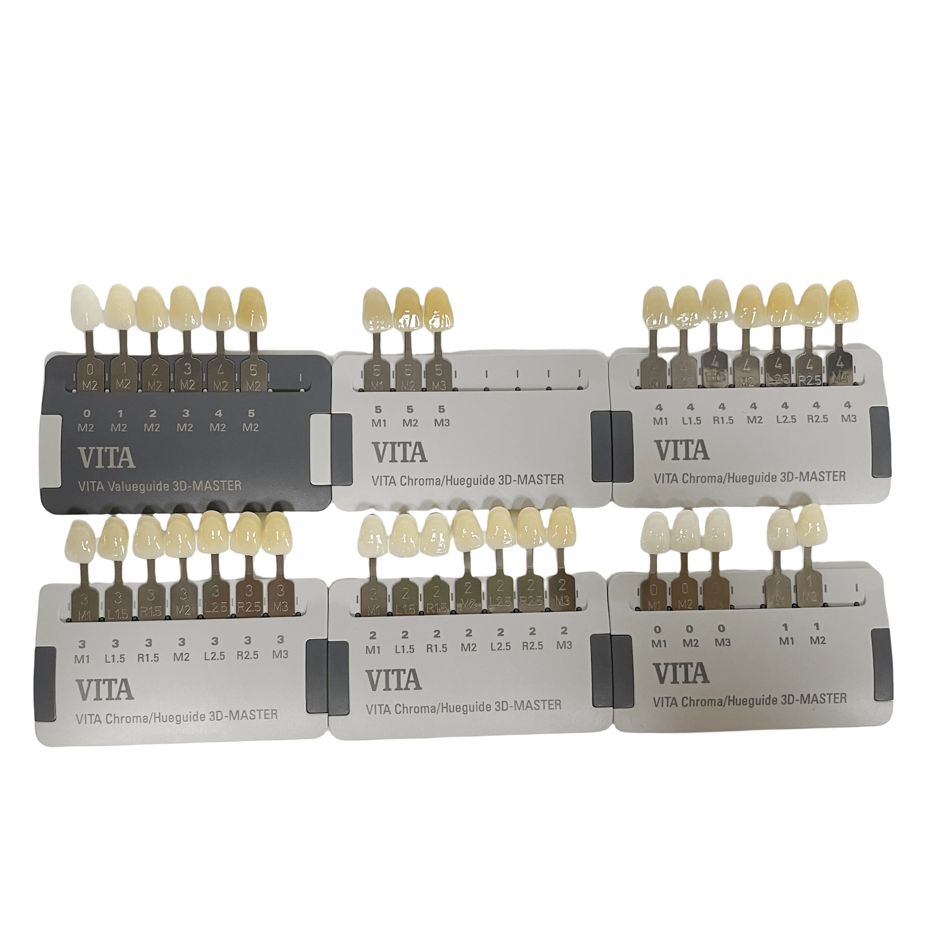 3D Master Teeth Whitening Guide 29 Colors Swatches Oral Therapy Accessory Teeth Bleacher Color