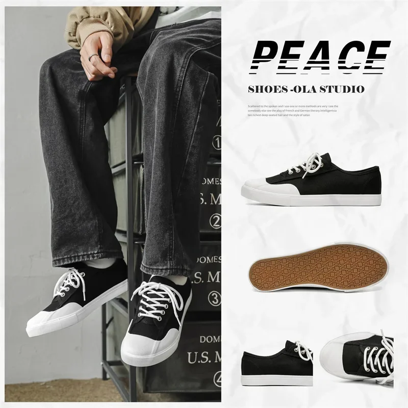 Mens Shoes Breathable Lightweight  Spring Canvas Shoe Designer Fashion Casual Outdoor Running Sneakers Zapatillas Hombre