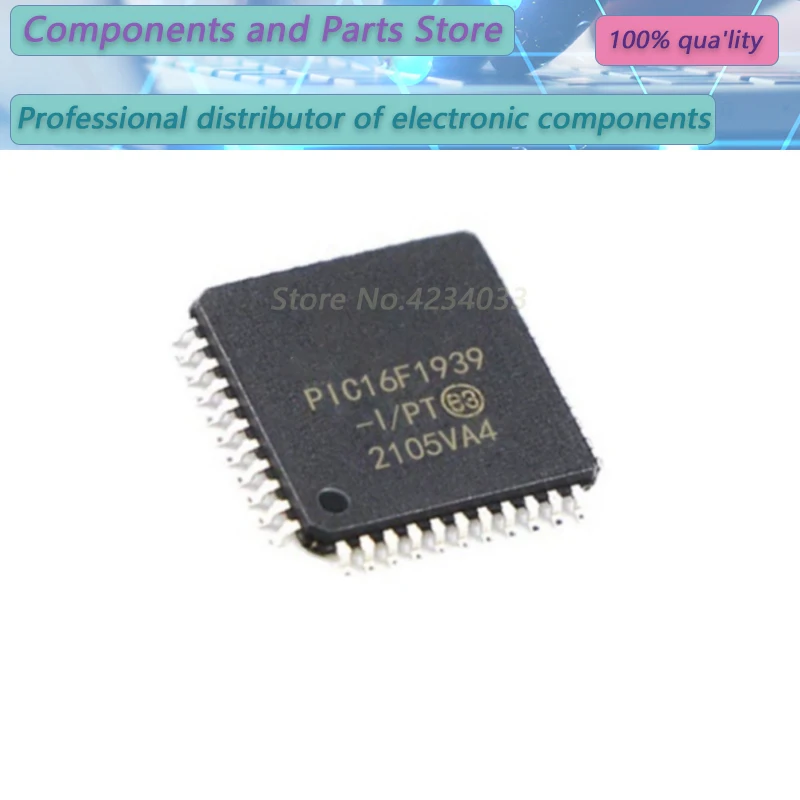 1pcs 100% New PIC16F1939-I/PT PIC16F1939-I PIC16F1939 QFP44 Geïntegreerde Chip Originele Nieuwe