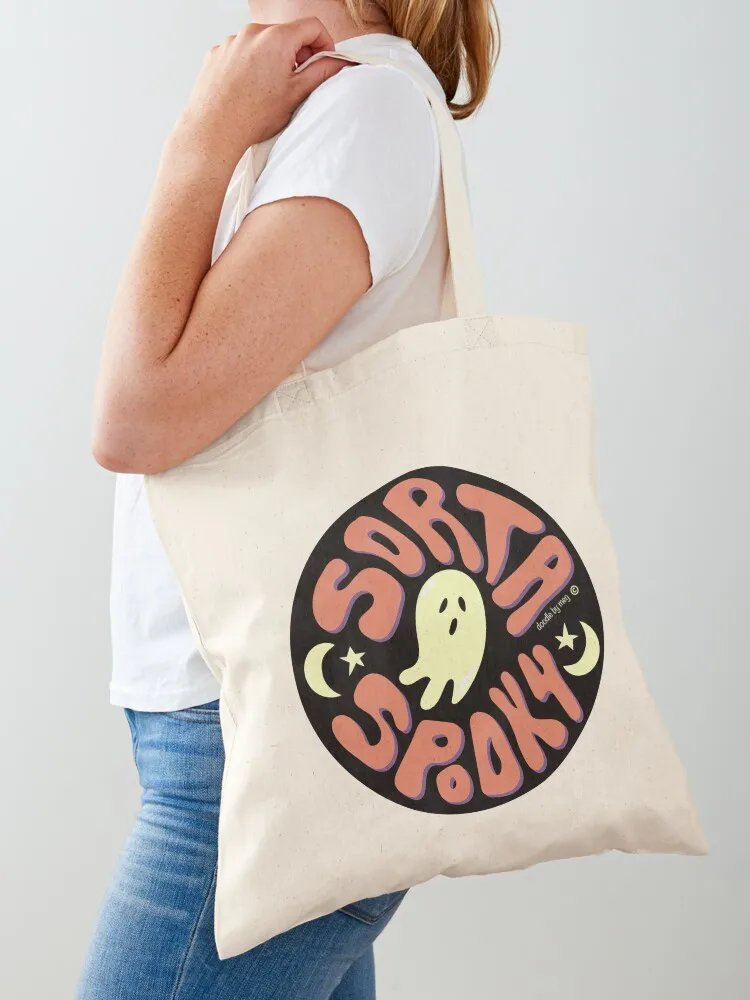 

Sorta Spooky  Tote Bag reusable shopping bag shoping bag female ecological bags