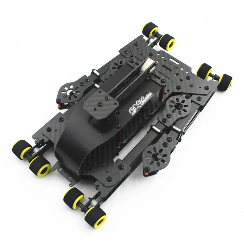 DH410 FPV Folding Carbon Fiber Quadcopter Frame FPV with Retractable Landing Skid 410mm Wheelbase