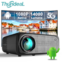 ThundeaL Full HD Projector 1080P Android WiFi Video Proyector FHD TD97 TD97W 4K Projector Home Cinema Theater Beamer Outdoor