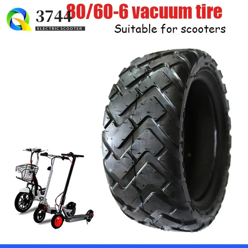 

80/60-6 Tyre 80/60-6 Vacuum Tubeless Tire for E-Scooter Motor Electric Scooter Go Karts ATV Quad