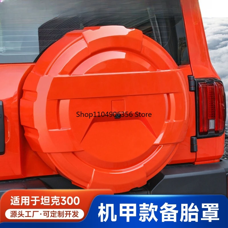 for Tank 300 spare tire cover modified special rear tailgate  protective case streamer turn signal  decorative accessories