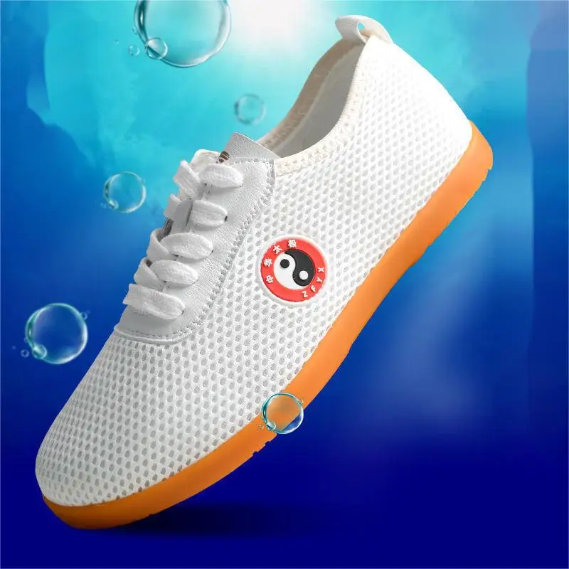 

Summer Breathable Kung Fu Shoes Men Women Taekwondo Shoes Chinses Tai Chi Sneakers Comfortable Martial Arts Gym Training Shoes