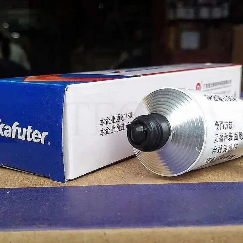 

Kafuter K-5915B Black Industrial Adhesive Sealant Fast-Curing High-Temp & Flame Retardant Glue For Heavy-Duty Repair Tools