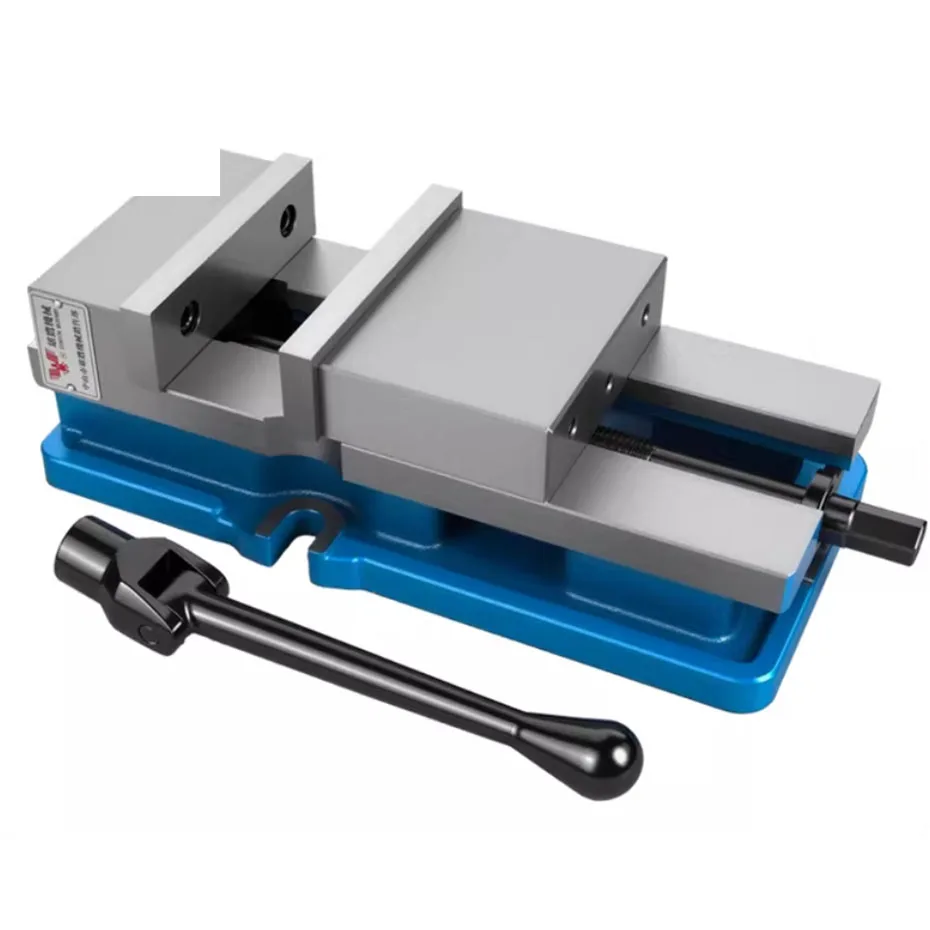 Integrated rear pull high-precision flat pliers 6-inch angle fixed CNC milling machine and other high platform vise fixtures
