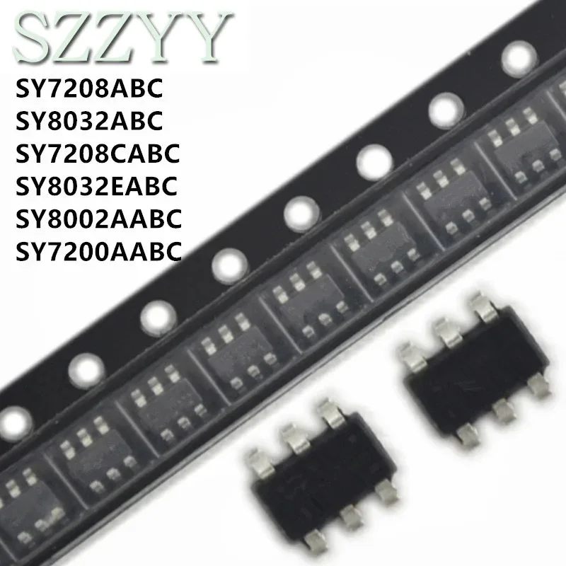 10pcs/lot SY7200AABC SY7200 HY SY7208ABC SY7208 CA1YG CA3CD SY7208CABC SY7208 SY8002AABC SY8002 SY8032ABC SY8032EABC SOT23-6