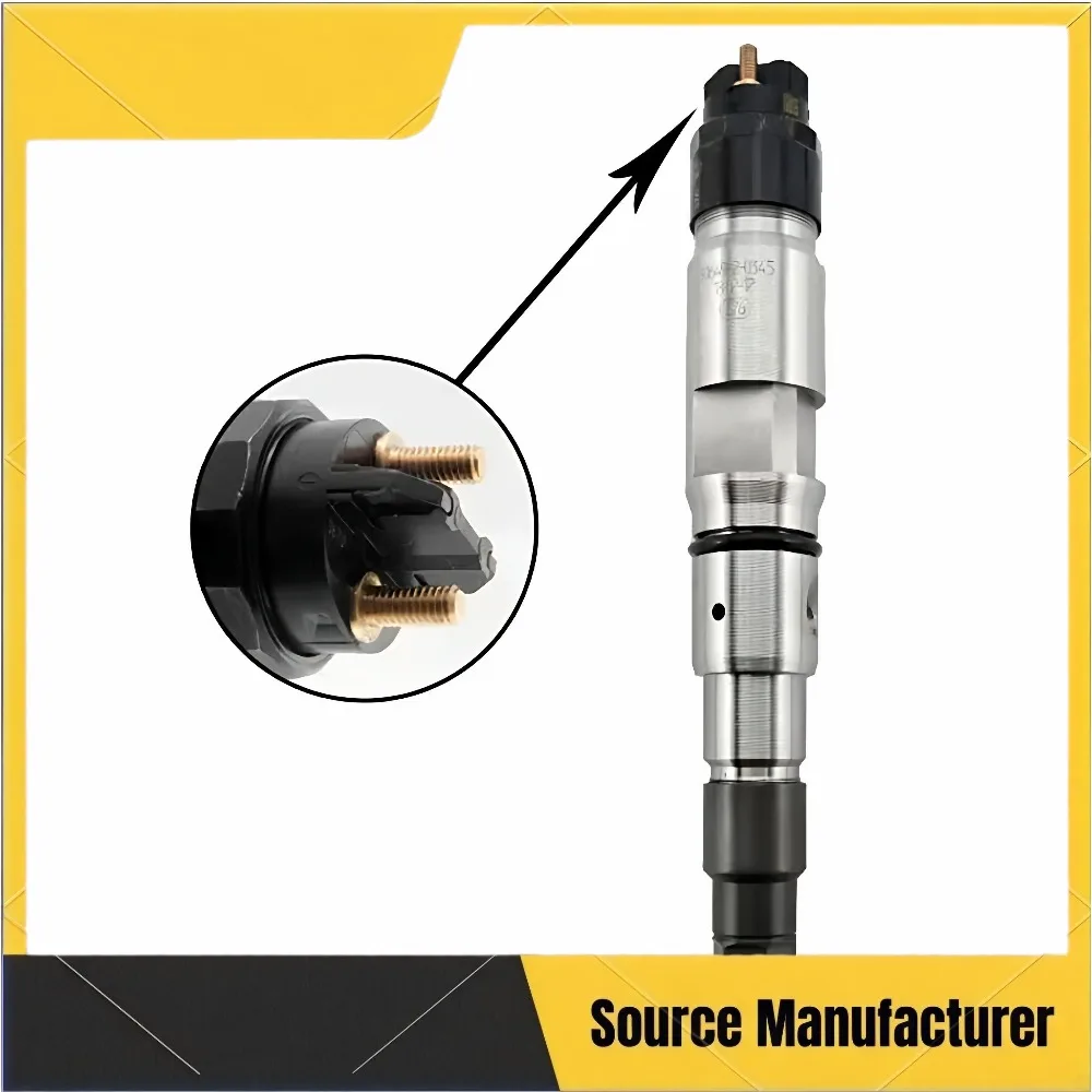 

0445120376 high pressure common rail injector assembly for DOOSAN Doosan excavator engine