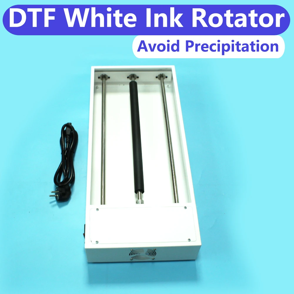Imagem -05 - Dtf Dtg Tinta Branca Rotação Máquina Rolamento do Frasco Evitar a Preservação Agitando Preparação