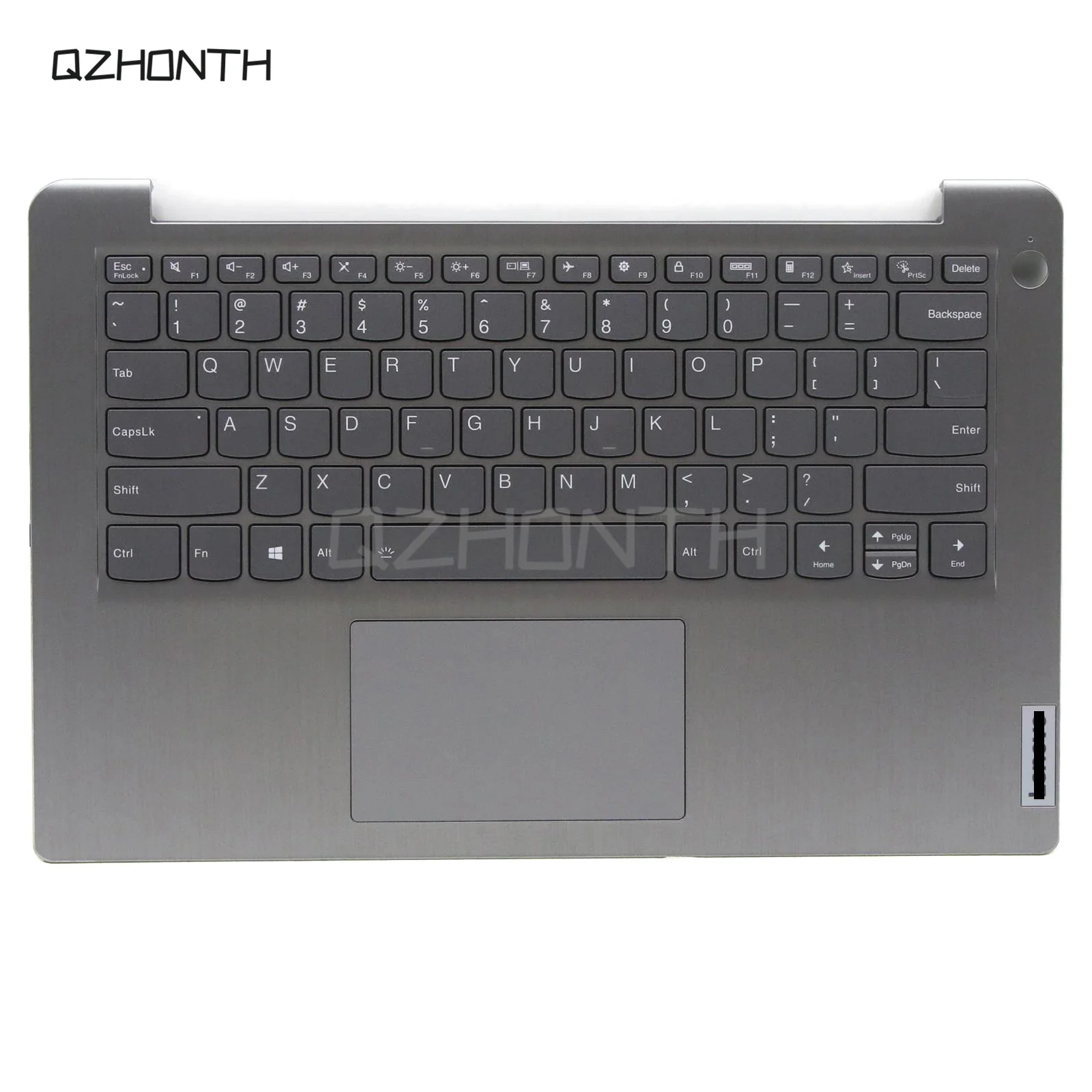 New For Lenovo IdeaPad 3-14ITL6 3-14ALC6 Palmrest Upper Case w/ Backlit Keyboard (Fingerprint Hole Version) 5CB1B97796 14