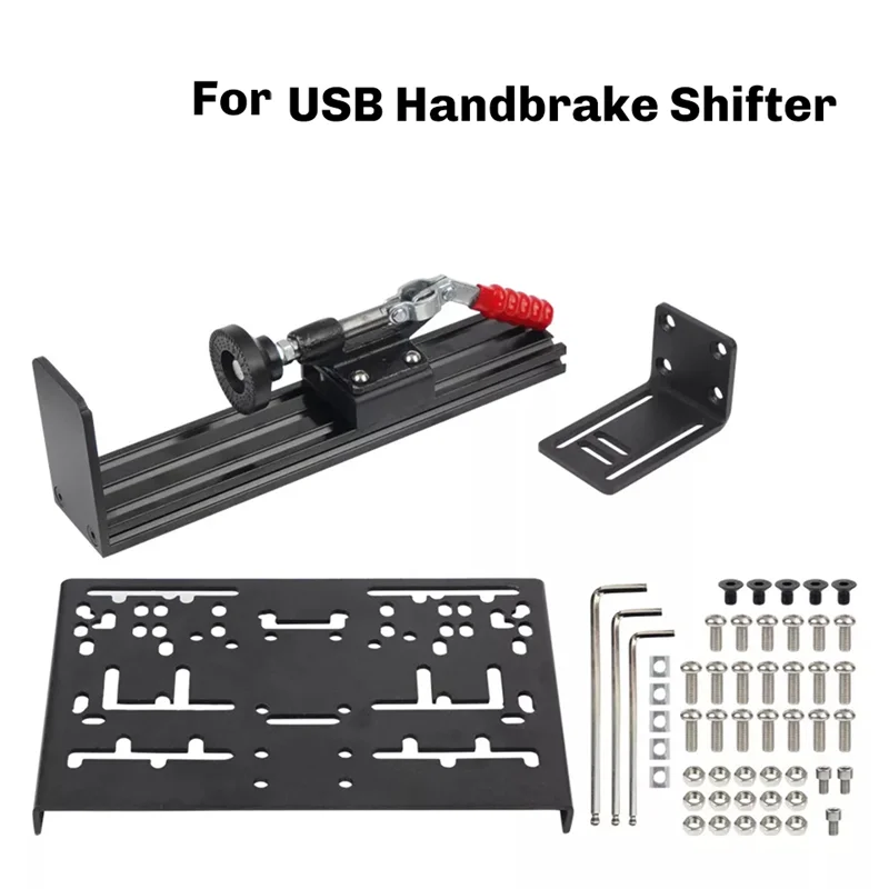 حامل مكتبي عالمي لسباق Sim Shifter وفرامل اليد لـ Thrustmaster TH8A Shifter & TSS فرملة اليد USB