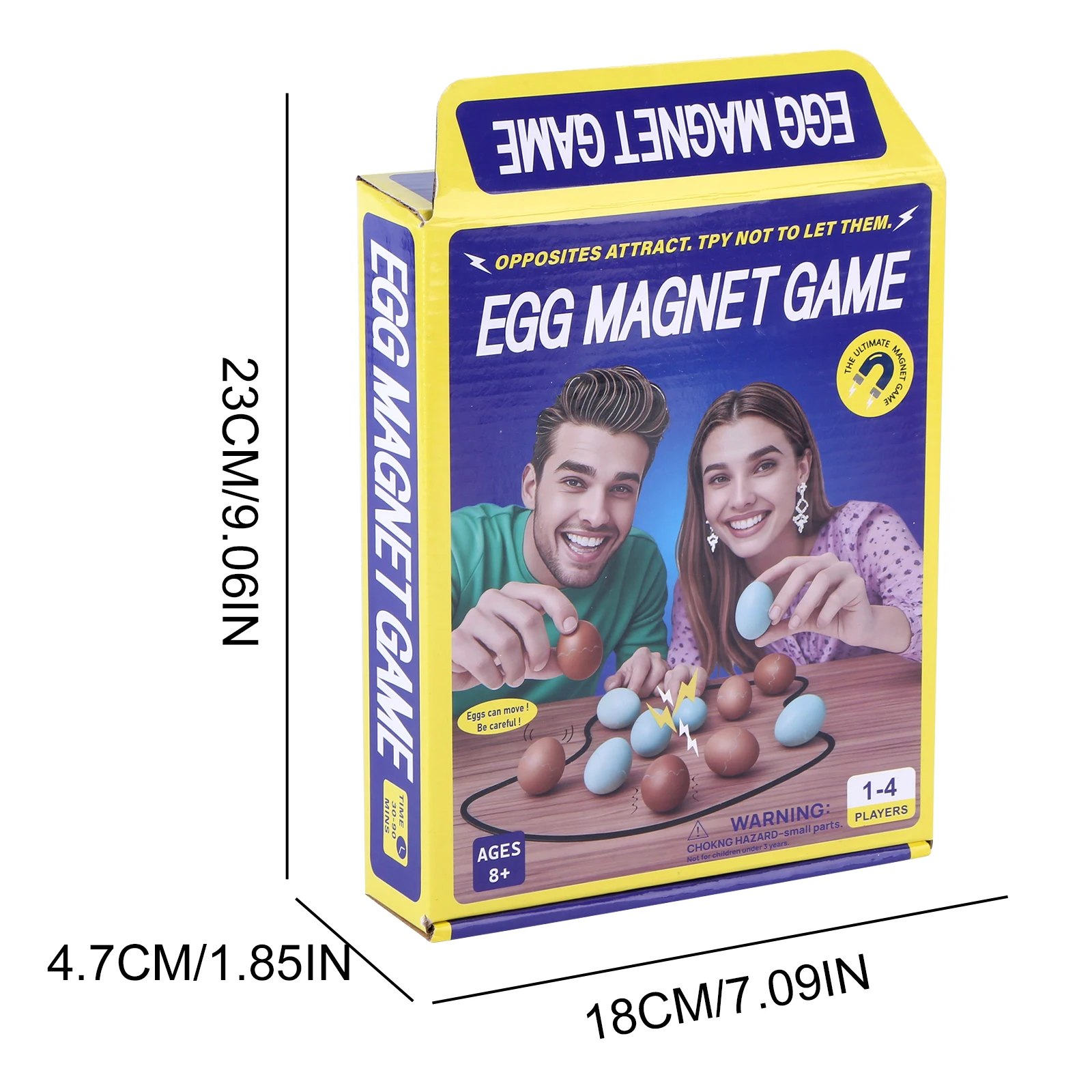 Jeu de Table magnétique Parent-enfant, jeu de société de combat interactif polyvalent, jouet Puzzle d'œuf magnétique réutilisable, cadeau pour enfants