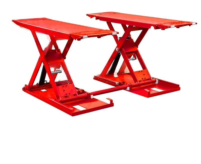 

Movable medium shear lift ultra-thin small shear car maintenance lift