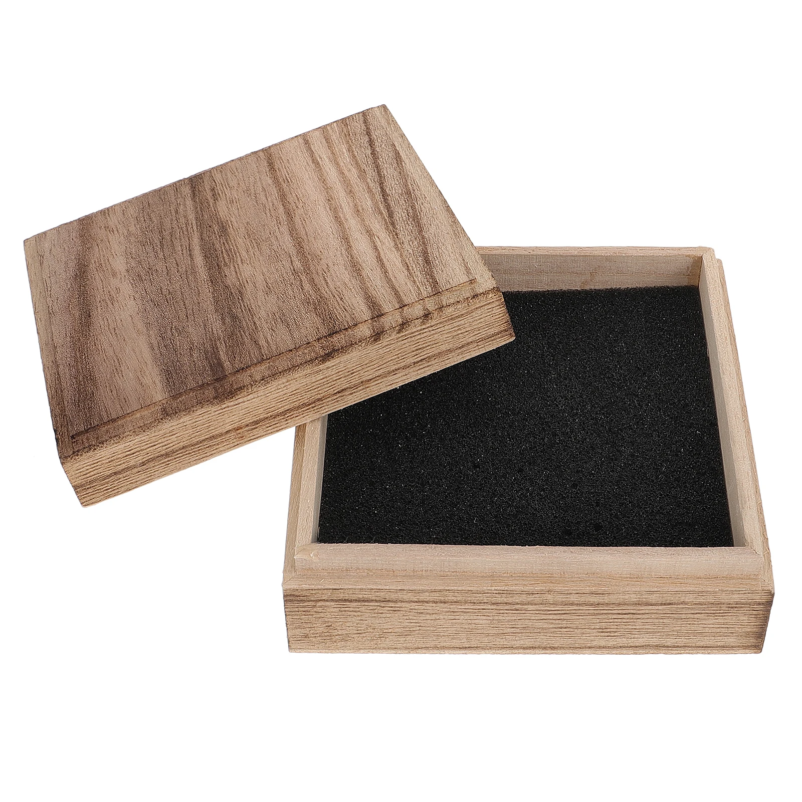 

Wooden Jewelry Box Vintage Storage Container for Earrings Rings Necklaces Beads Pins Bracelets Brooches Medal Organizer Case