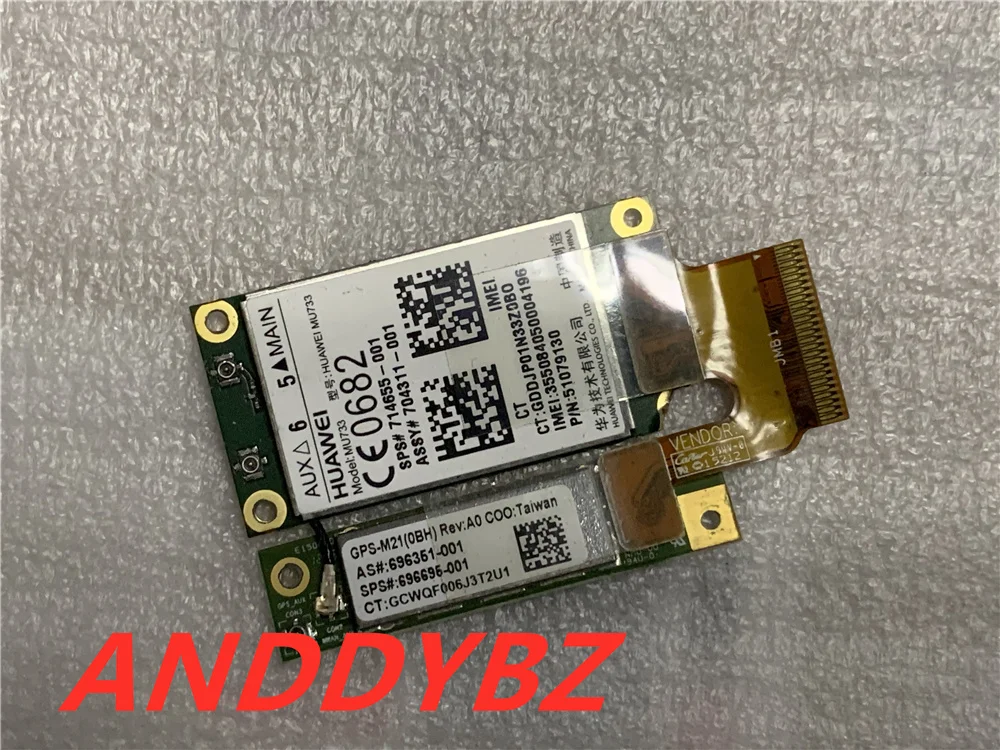 Genuine FOR HP Mu733 HSPA WWAN Broadband Card 714655-001 100% Perfect Work