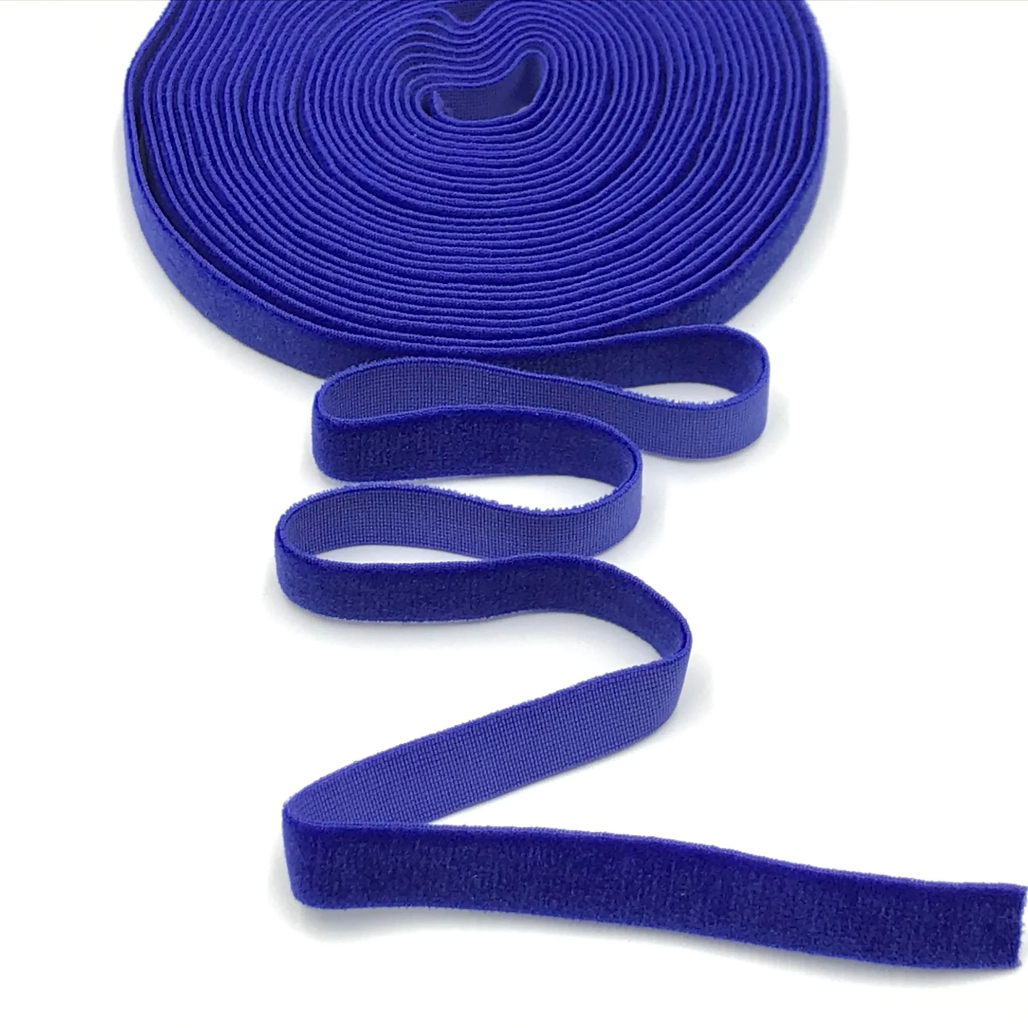 10 Yards 1 cm weiches Samt elastisches Band für DIY Nähen Stirnband Clips Schleife Hochzeit Weihnachtsdekoration 23 Farben – Detail 6