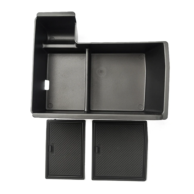 ل BYD Song Plus DMi/Sealion 6 2025 مسند ذراع السيارة صندوق تخزين منظم حافظة وحدة التحكم المركزية صينية تخزين تناسب الدفة اليمنى فقط #4