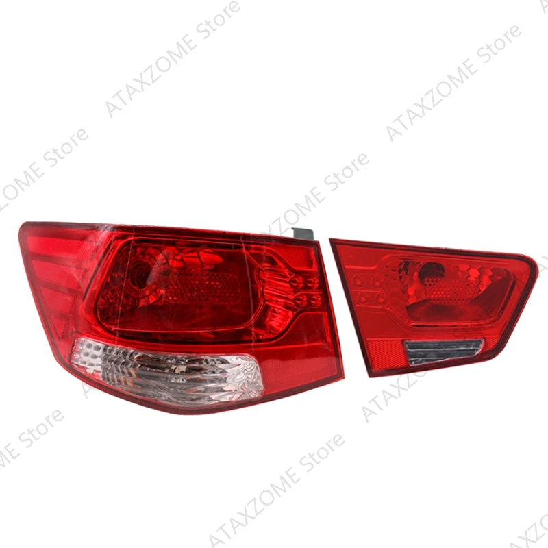 Rear TailLight For Kia Forte Cerato 2009-2013 Turning Signal Brake Lamp Warning Bumper Light Tail LampsCar Light Assembly