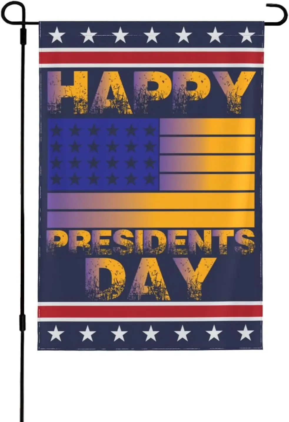 President's Day 12x18 Garden Flag – Independence Day House Decor, Memorial Day Banner, No Stand LLO LLX uui