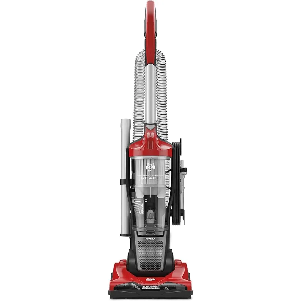 

Dirt Devil Endura Reach Bagless Upright Vacuum Cleaner, UD20124V, Red