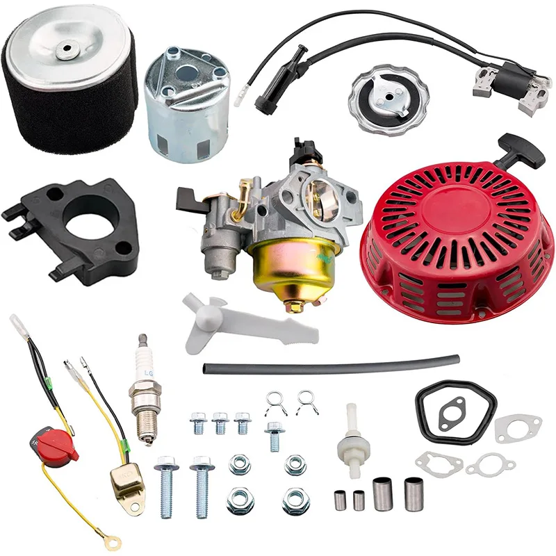 

Gasoline Engine Carburetor Carb Recoil Starter Ignition Coil For HONDA GX240 GX270 173F 177F 8HP/9HP Water Pump Log Splitter