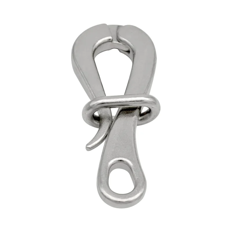 

ISURE MARINE 100mm Pelican Hooks & Eye with Quick Release Link Stainless Steel 316 Marine Boat