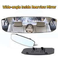 Universal Wide Angle Convex Rearview HD Large Vision Car Baby Mirrors Anti-glare Interior Monitor Center Rear View