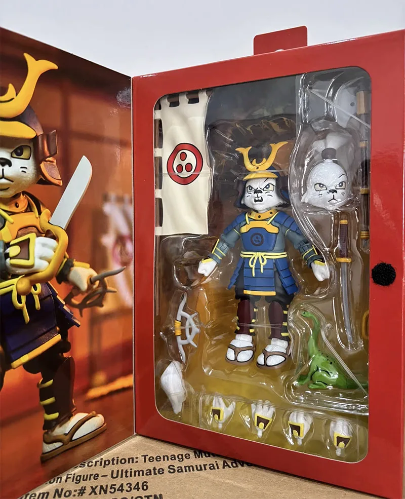 宮本うさぎティーンエイジミュータントニンジャタートルフィギュア NECA 54346 アクション置物おもちゃ 7 インチモデル人形飾りギフトオリジナル